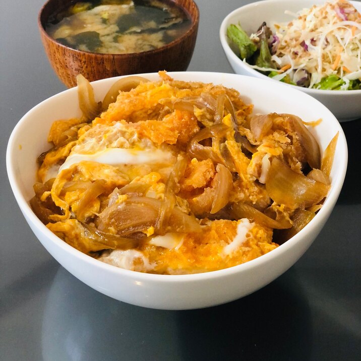 子供も大人も大好き✨カツ丼！